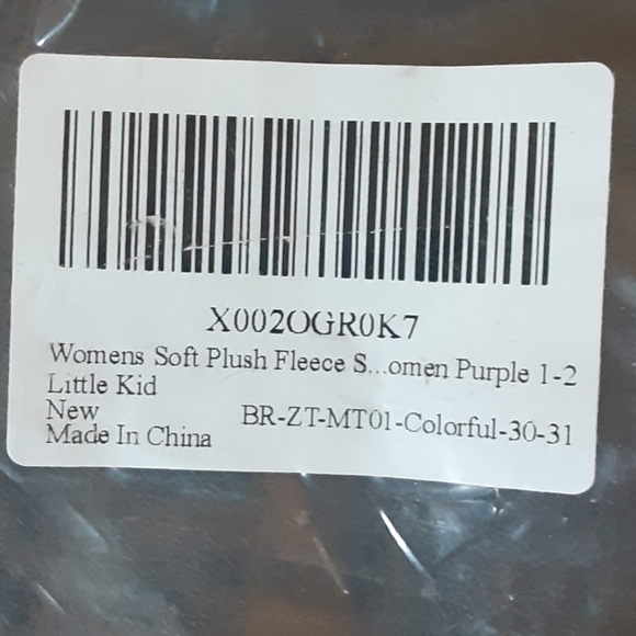 Bnwot youth size 1/2 rainbow slides - Picture 5 of 5